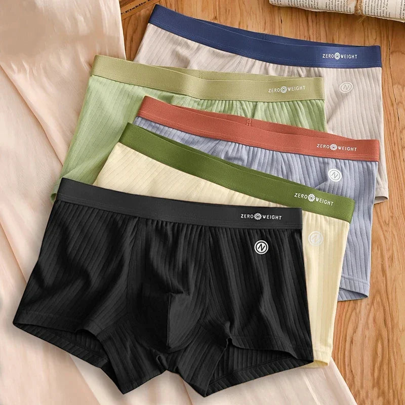 PACK OF 10 BREATHABLE COTTON BOXERS | ZERO WEIGHT