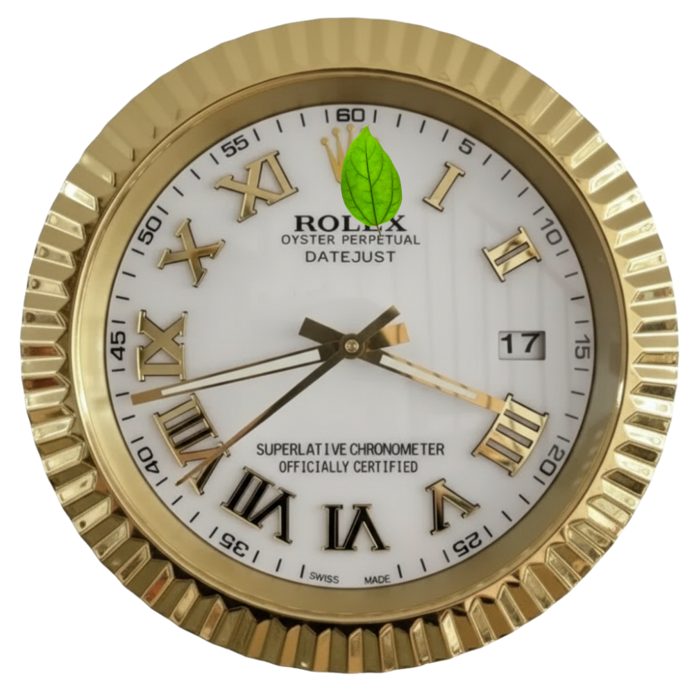 DATEJUST ROMAN DIAL GOLD & WHITE