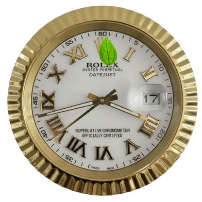 DATEJUST ROMAN DIAL GOLD & WHITE