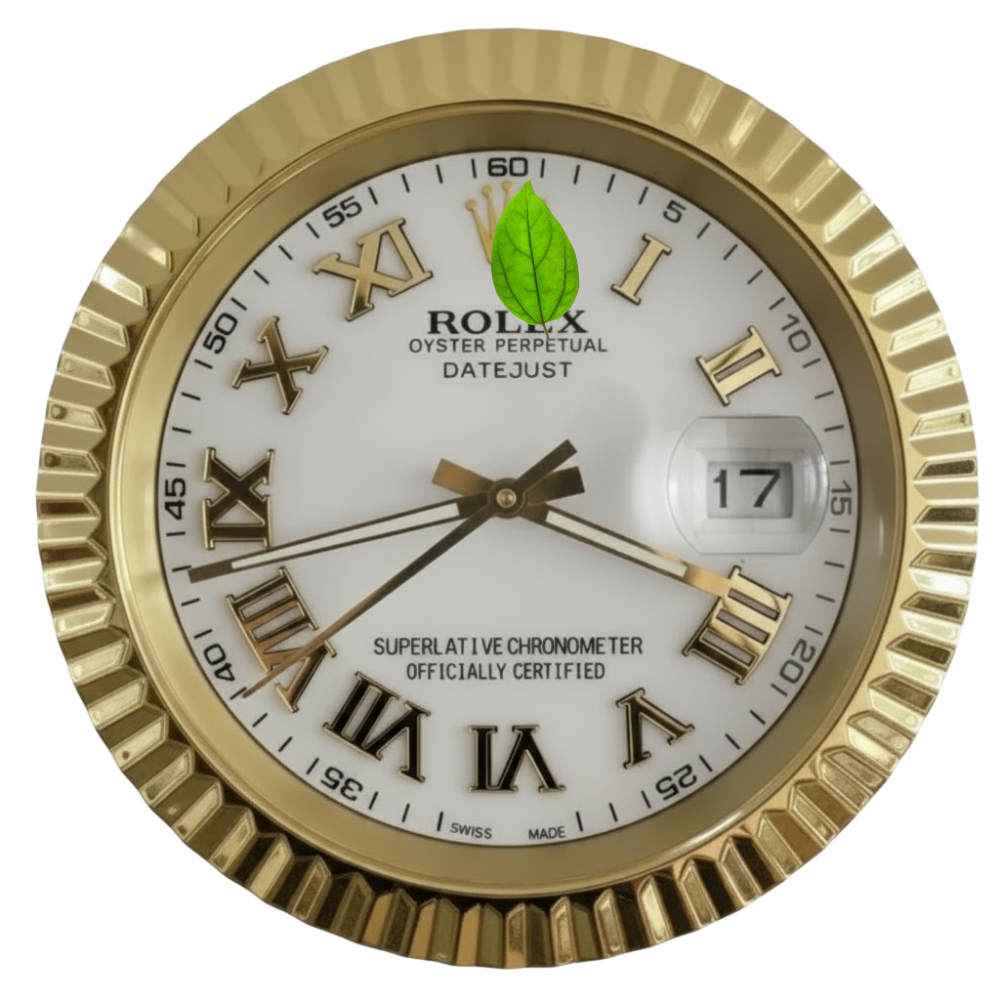 DATEJUST ROMAN DIAL GOLD & WHITE