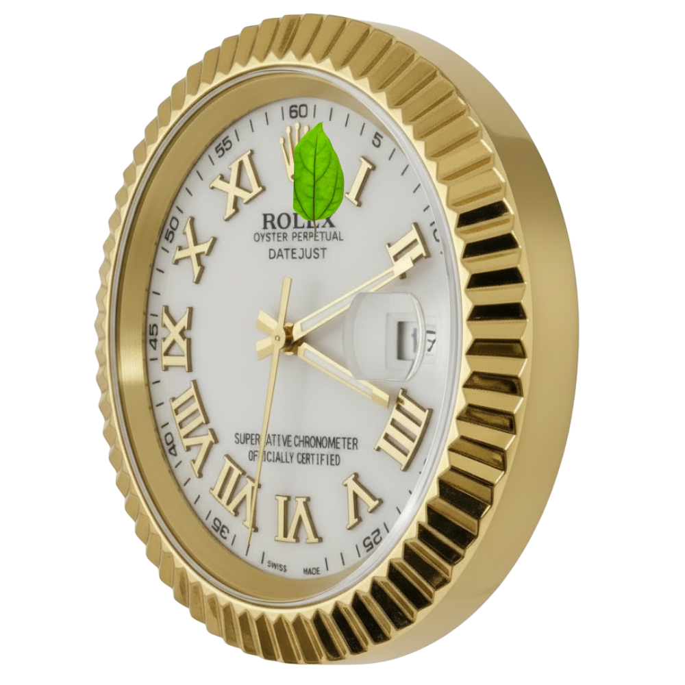 DATEJUST ROMAN DIAL GOLD & WHITE