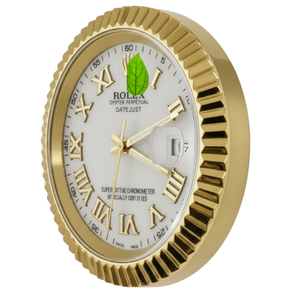 DATEJUST ROMAN DIAL GOLD & WHITE