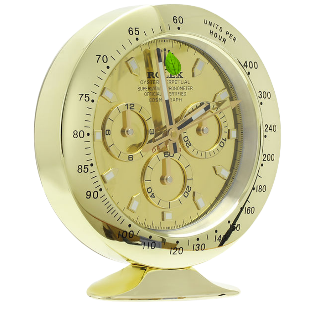 Daytona Full Gold | Desk Clock