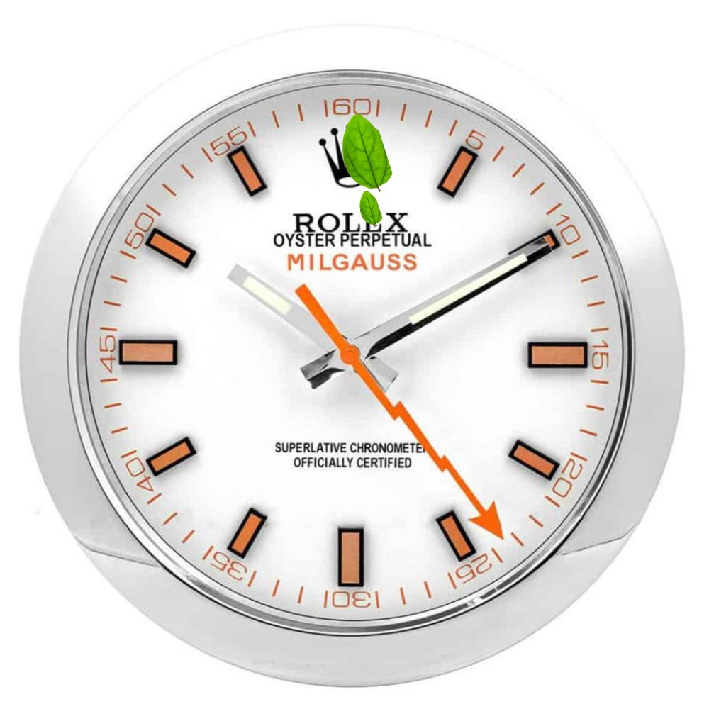 Milgauss Luxury, Silver and White