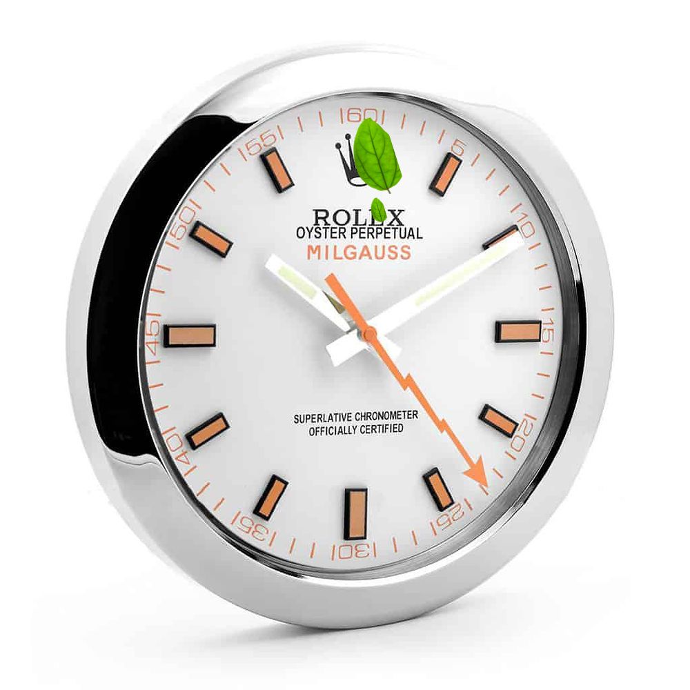 Milgauss Luxury, argento e bianco