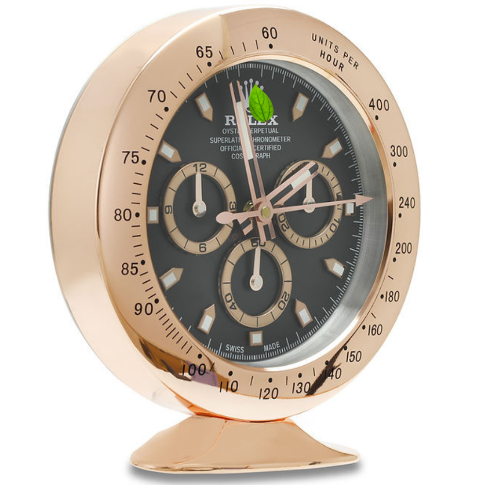 Daytona Rose Gold, Black Dial | Desk Clock