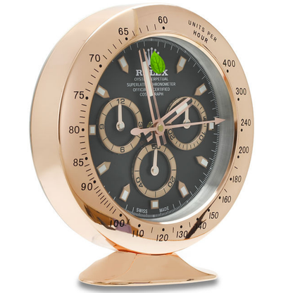 Daytona Rose Gold, Black Dial | Desk Clock