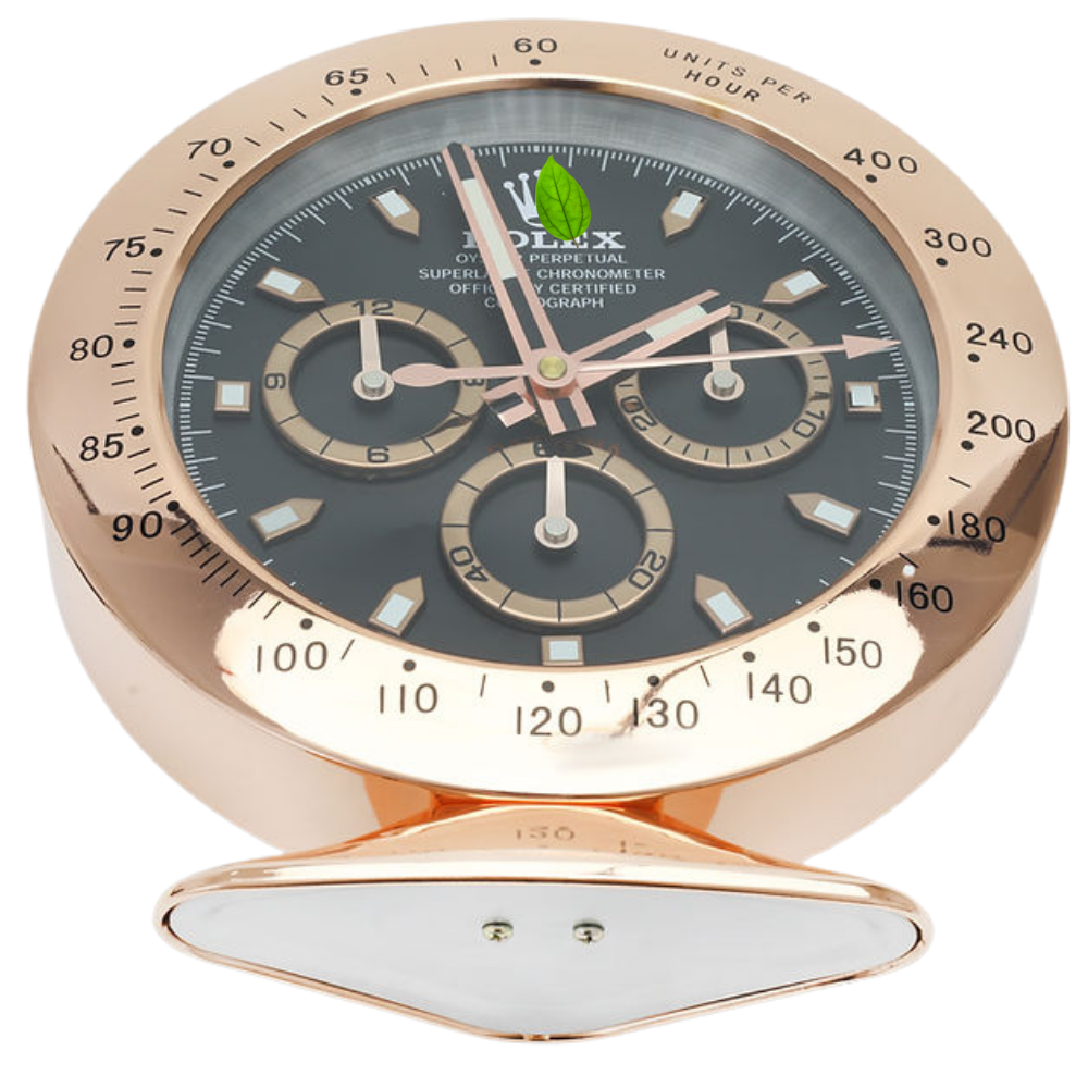 Daytona Rose Gold, Black Dial | Desk Clock