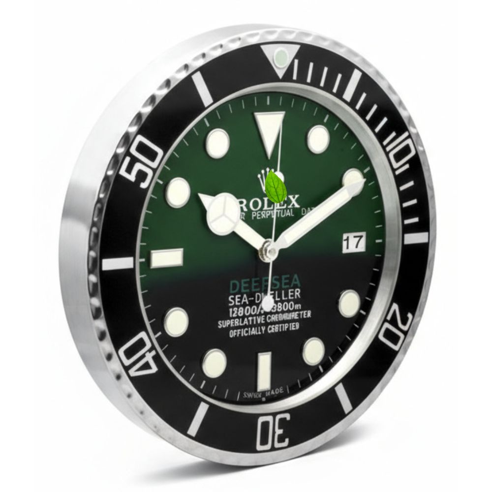 Sea-Dweller Deepsea 'D-Green' in acciaio