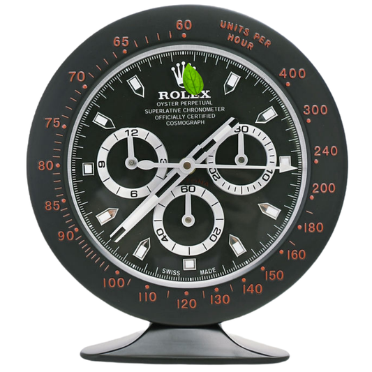 Daytona Black, Red Tachy | Desk Clock