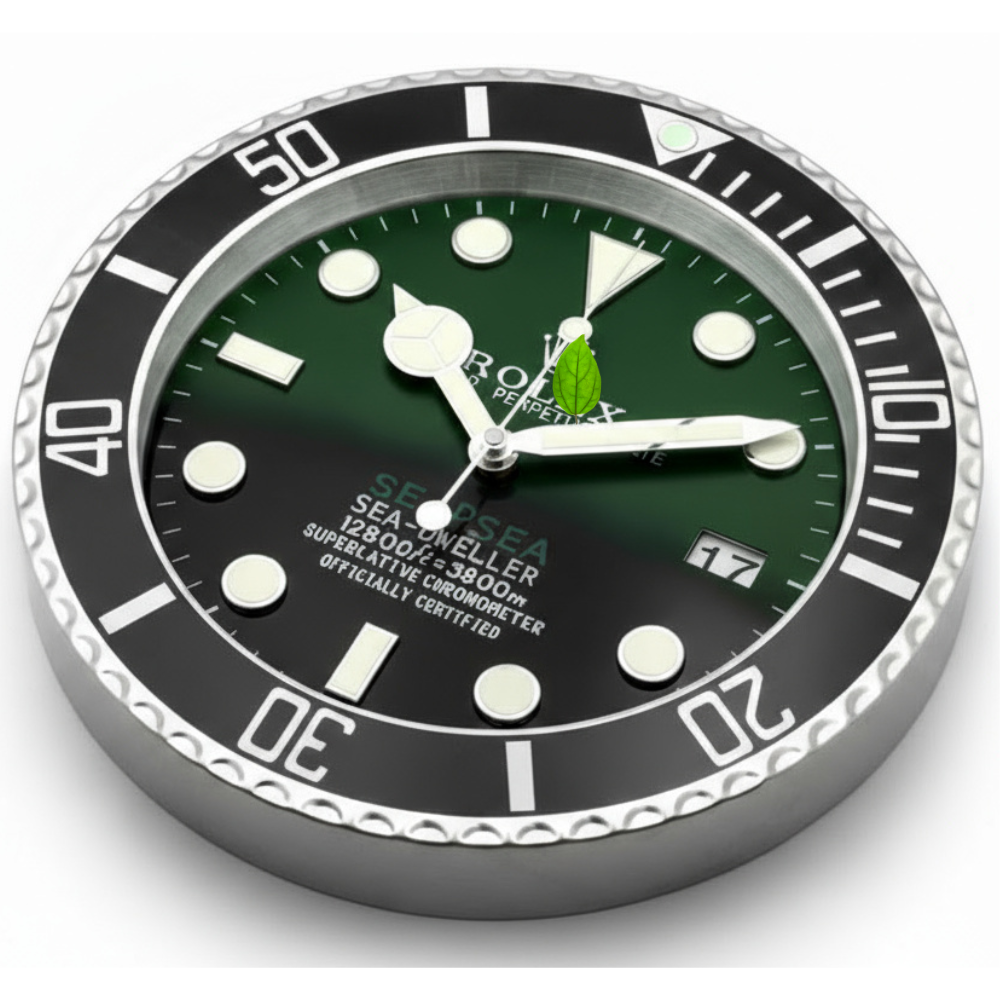 Sea-Dweller Deepsea 'D-Green' in acciaio