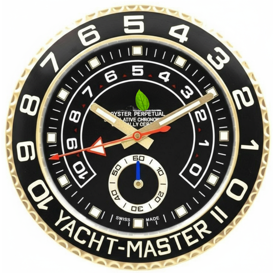 Yacht-Master II Black Dial in Gold