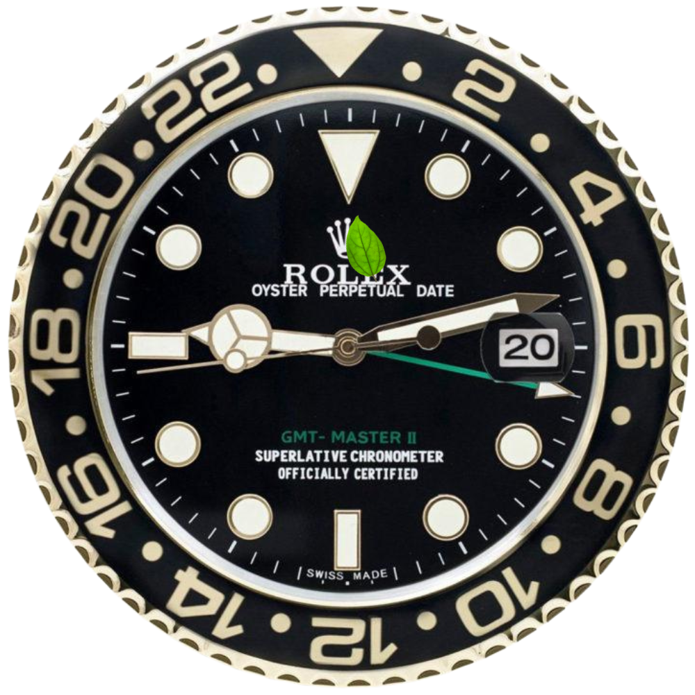 GMT MASTER II, ZWART EN GOUD