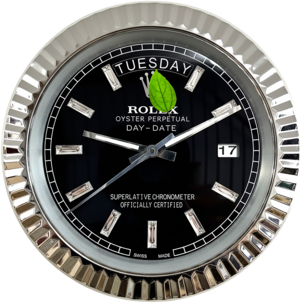 DAY-DATE CLASSIC SILVER & BLACK