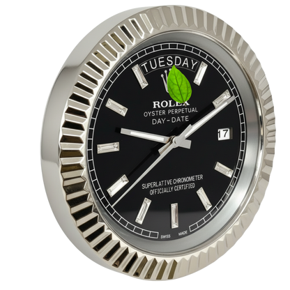 DAY-DATE CLASSIC SILVER & BLACK