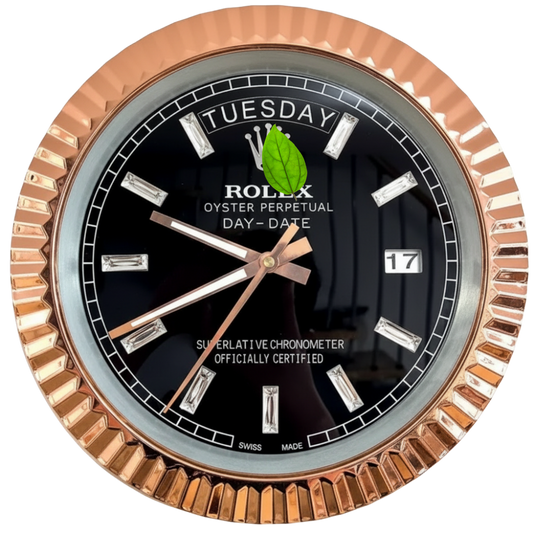 DAY-DATE ROSE GOLD CHROME & BLACK