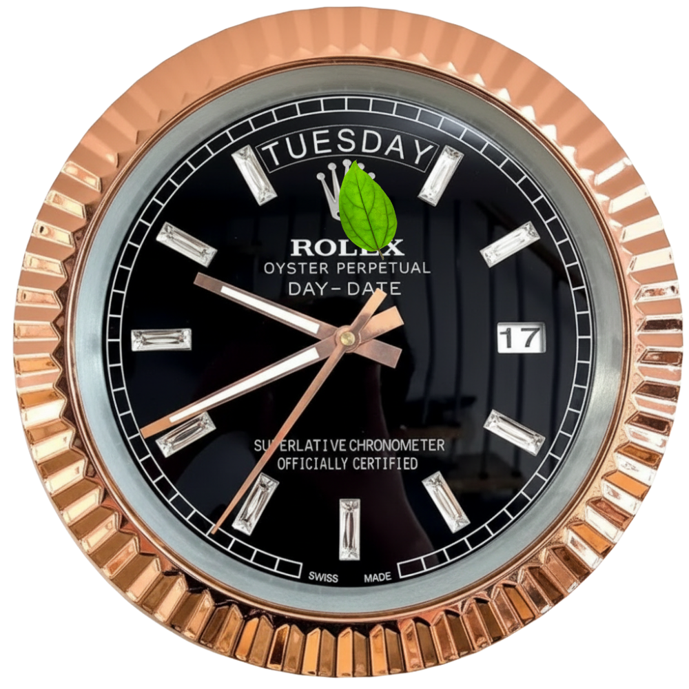 DAY-DATE ROSE GOLD CHROME & BLACK
