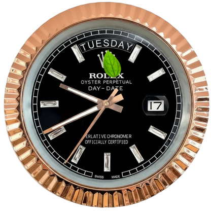DAY-DATE ROSE GOLD CHROME & BLACK