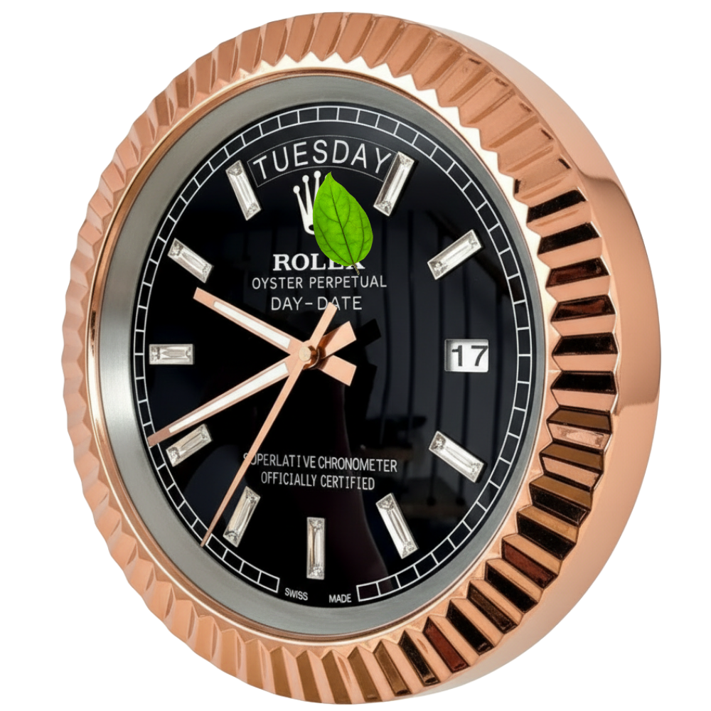 DAY-DATE ROSE GOLD CHROME & BLACK
