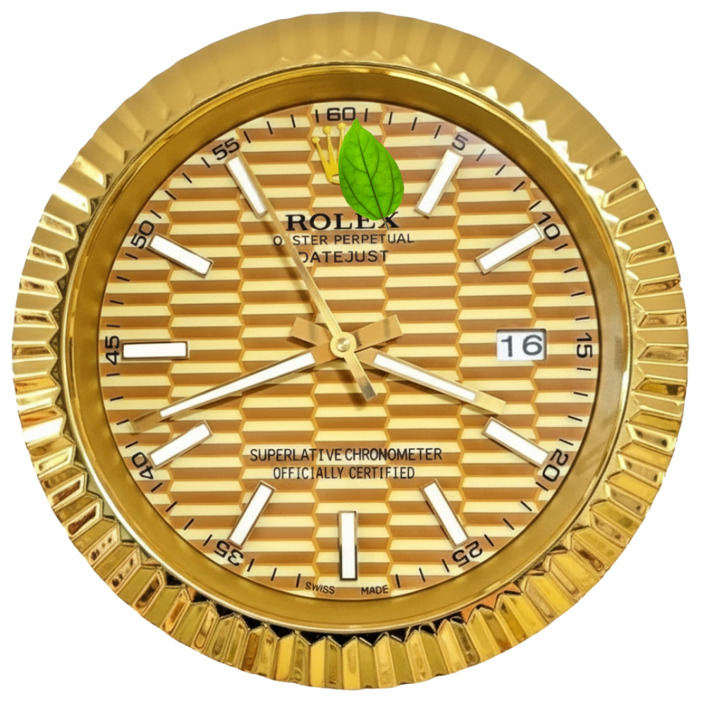 DATEJUST FLUTED GOLD MOTIF DIAL