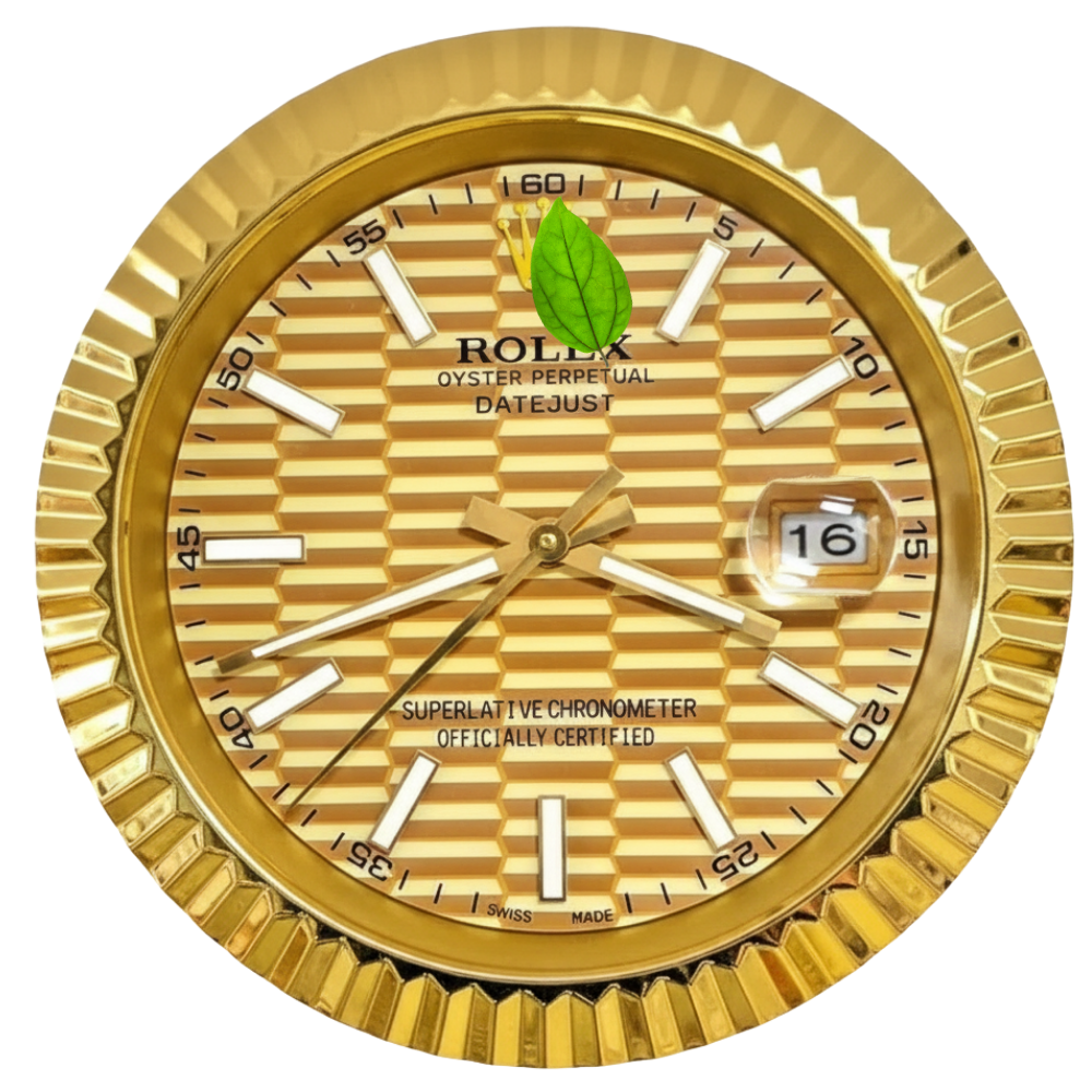 DATEJUST FLUTED GOLD MOTIF DIAL