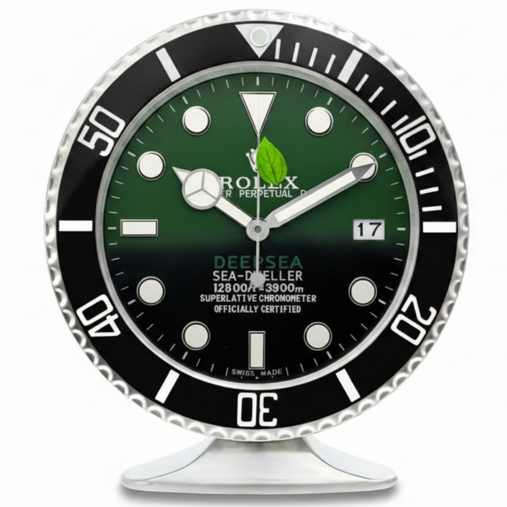 Sea-Dweller Deepsea ‘D-Green’ Steel | Desk Clock