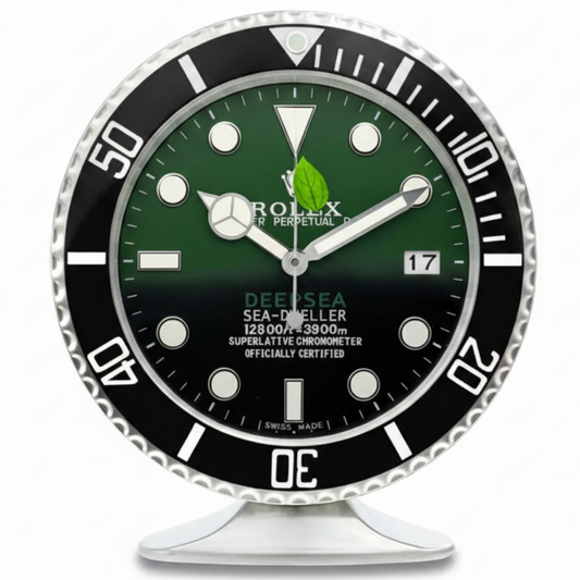Sea-Dweller Deepsea ‘D-Green’ Steel | Desk Clock