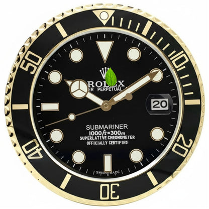 SUBMARINER STYLE BLACK AND GOLD