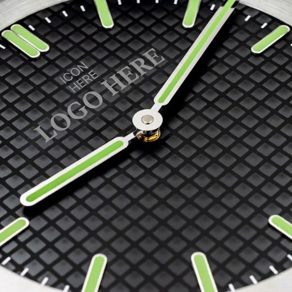 AP Royal Oak Steel and Black, Luminous Dial