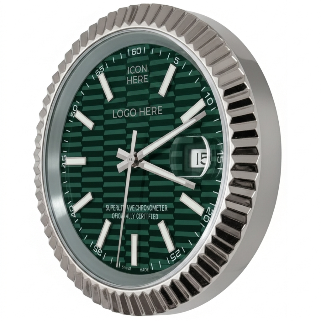 D-JUST FLUTED STEEL MOTIF DIAL GREEN