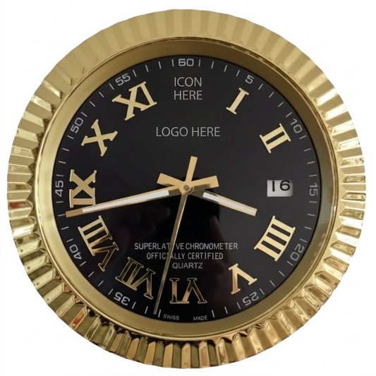 D-JUST ROMAN DIAL GOLD & BLACK