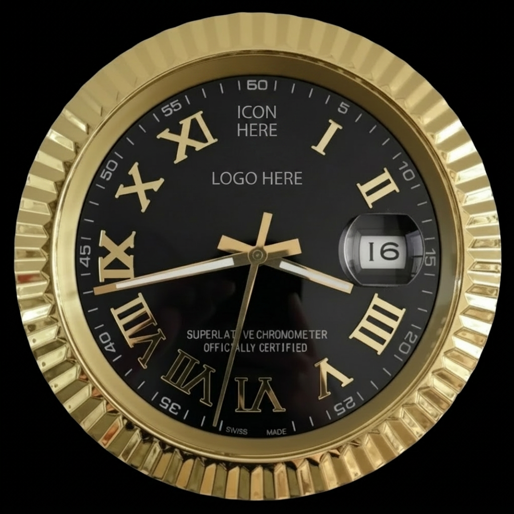 D-JUST ROMAN DIAL GOLD & BLACK