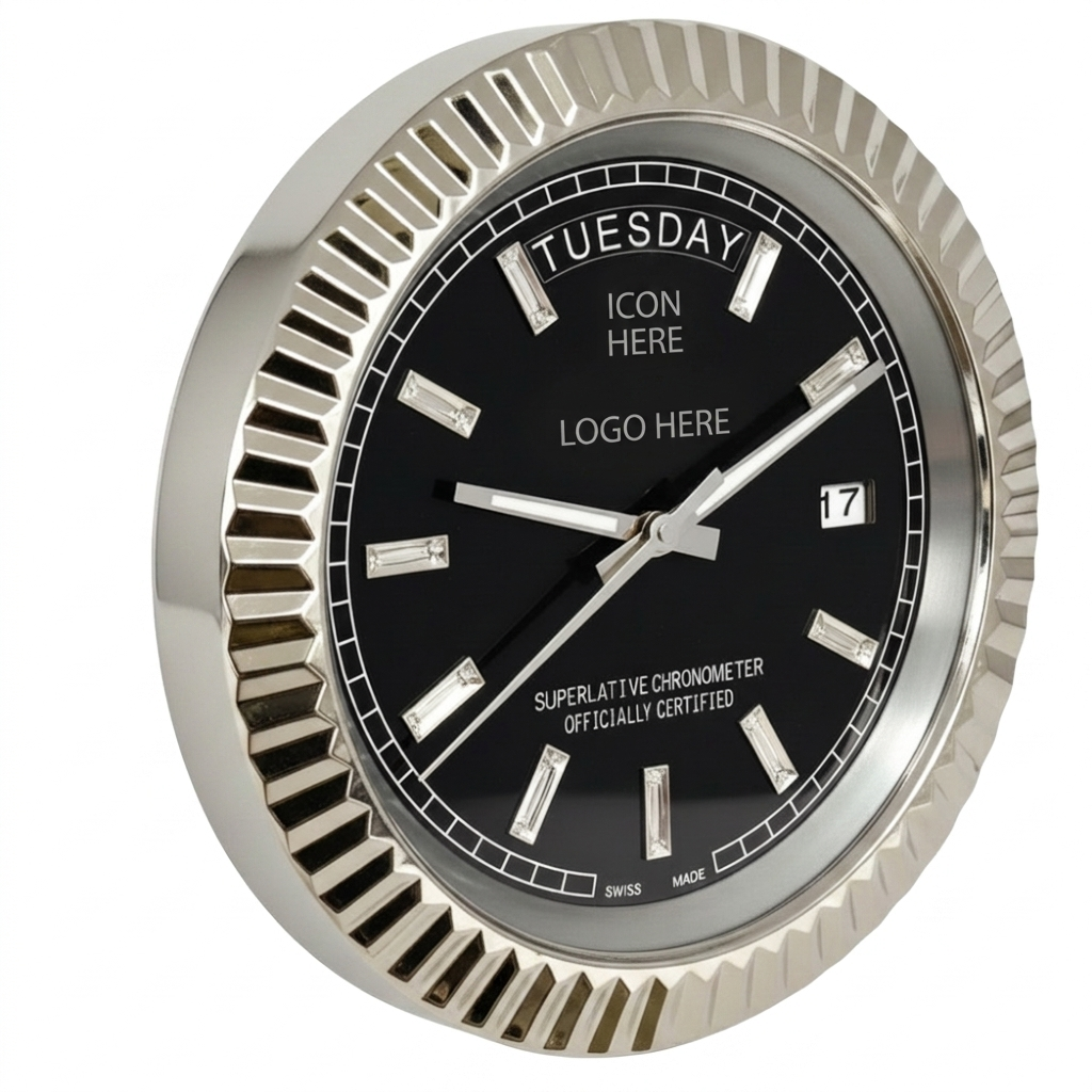 D-DATE CLASSIC SILVER & BLACK