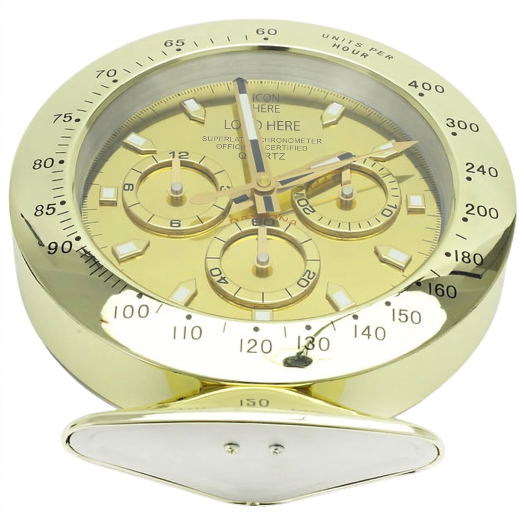 DAY-TON Full Gold | Desk Clock
