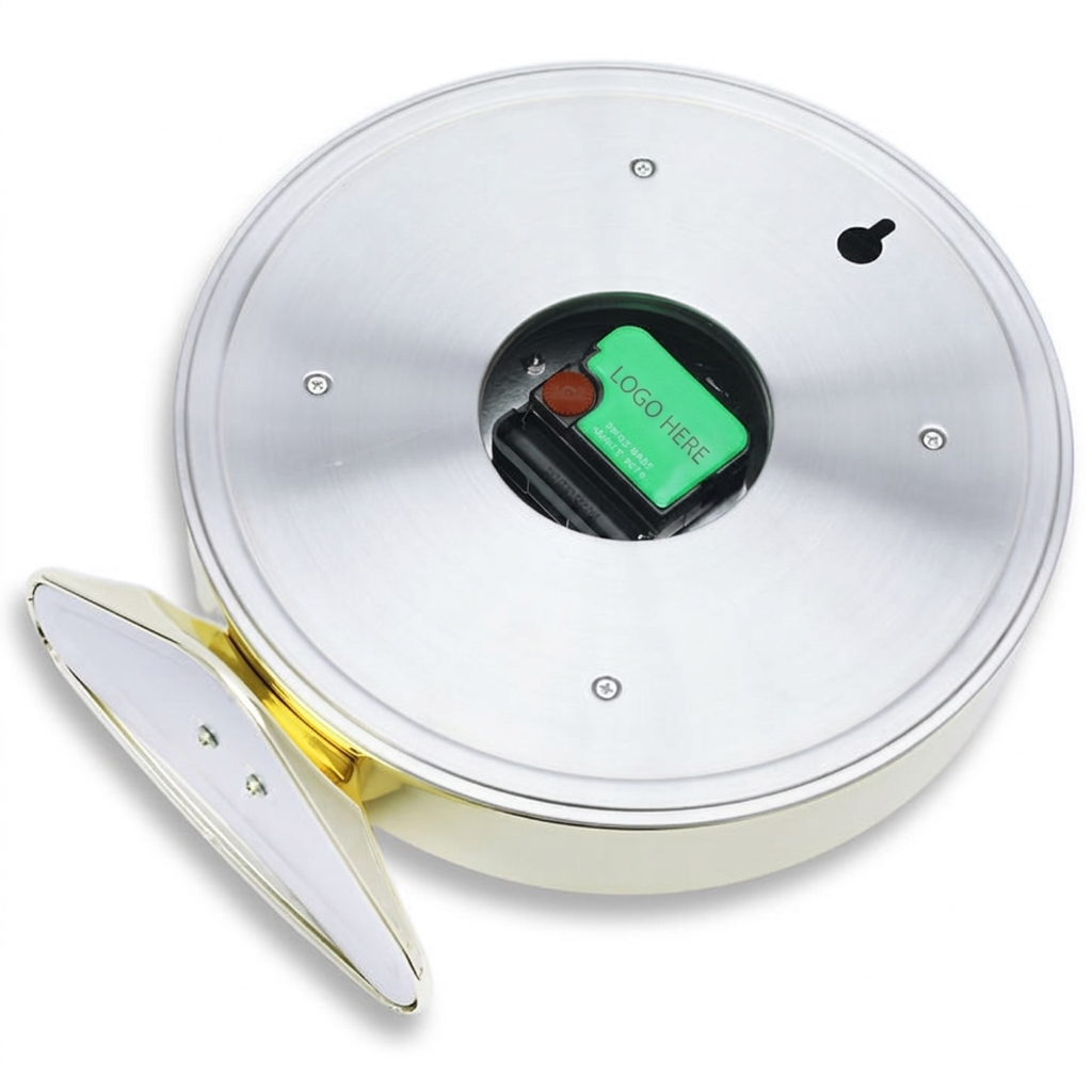 DAY-TON Gold, White Dial | Desk Clock