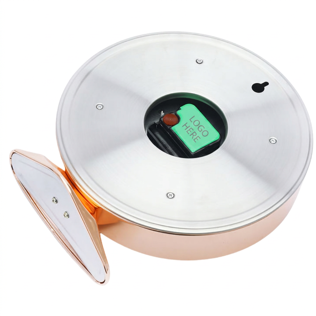 DAY-TON Rose Gold, White Dial | Desk Clock
