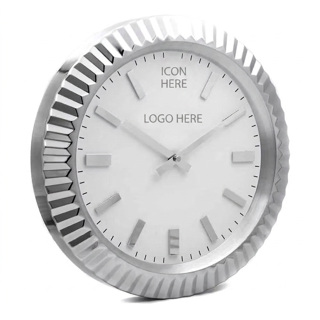 PRESIDENT Style, Silver & White