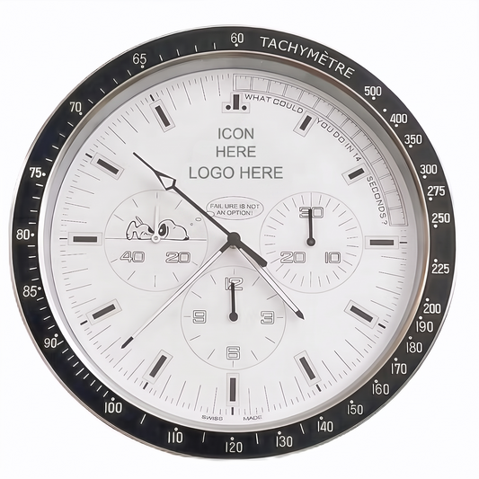 Snoopy Speedmaster in bianco e nero