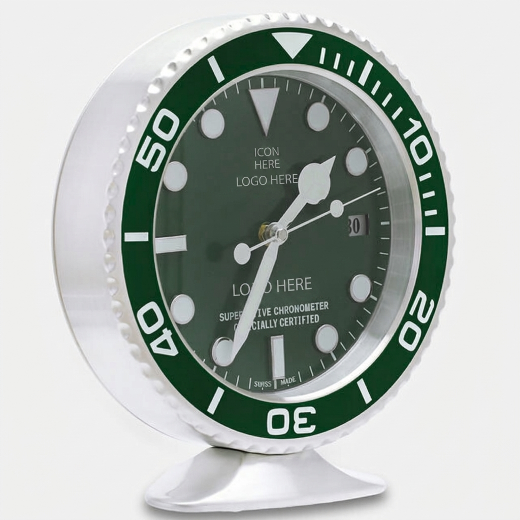 SUB-MAR Hulk, Full Green | Desk Clock
